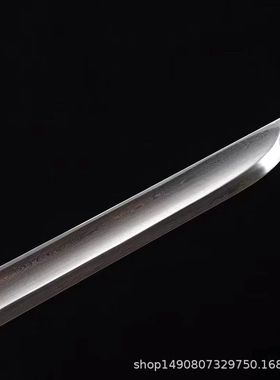 龙泉龙凤环首唐横刀百炼花纹钢