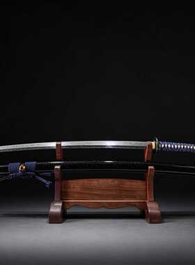 高端日本刀鬼斩打刀手工皆烧武士刃长刀日式龙泉刀剑katana未开刃