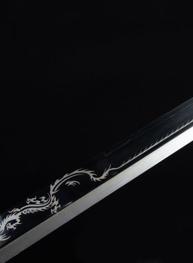 龙泉市刀剑高锰钢唐横刀简装一体