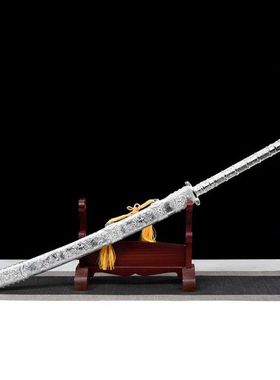 刀剑龙泉康熙宝刀战刀宝剑高锰钢