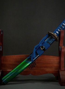 龙泉周匠日本刀东洋胁差短刀