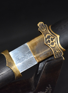 龙泉市刀剑花梨木手工锻打传统