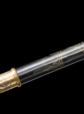 龙泉市刀剑紫铜精雕可拆卸如意