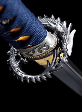 龙泉市刀剑一体1045钢手工肋差