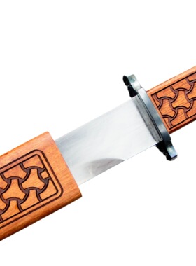 龙泉市刀剑高锰钢素装唐横刀手工