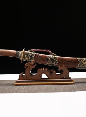 正品龙泉市刀剑花纹钢绣春刀康熙