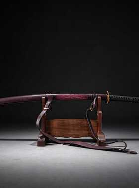 高档手工日本武士刃打刀居合长刀龙泉刀剑katana收藏道具未开刃
