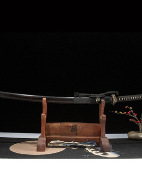 高档手工日本武式刀T10钢皆烧打刀武士刃长刀一体龙泉刀剑未开刃