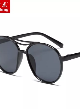 墨镜女新款潮明星款眼睛圆脸韩版优雅眼镜个性太阳镜女防紫外线