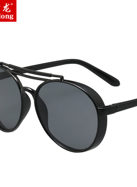 2024新款韩版彩膜反光女太阳眼镜