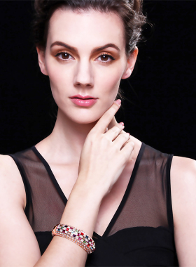 小众情人节礼物友谊女王风手链