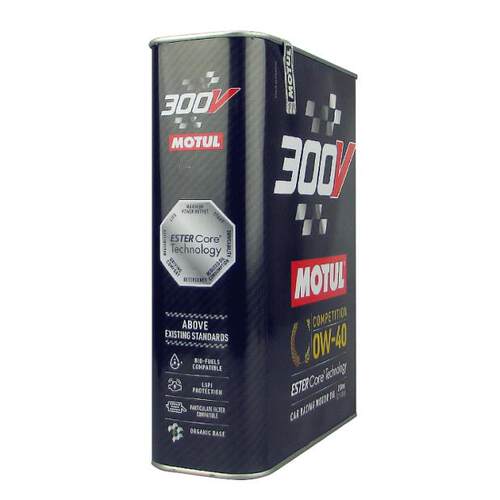 官方查伪摩特MOTUL 300V COMPETITION 0W-40 酯类全合成机油 2L - 图2