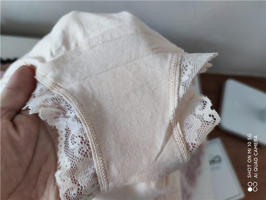 Ropa interior de algodón puro con control de barriga, levantamiento de glúteos, cintura alta, algodón de color sólido