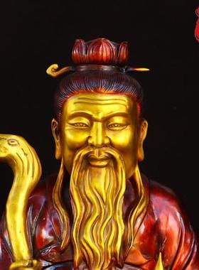 药王孙思邈纯铜摆件名医中