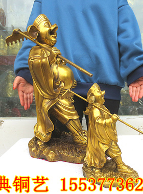 工艺猪八戒保平安净坛使者铜像