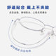 Japanese pure titanium oval glasses for women with no makeup, literary and artistic style, with myopia height, small frame, anti-blue light glasses frame
