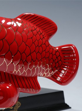 招财工艺品办公室开业礼德化陶瓷