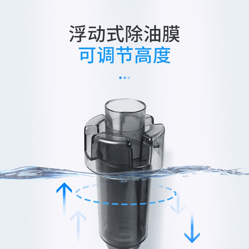 BIOZYM百因美壁挂式鱼缸过滤器外置三合一净水循环缸外小型瀑布器 - 图2