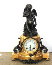 Watch Eurostyle classical pure copper gilded mechanical seat clock