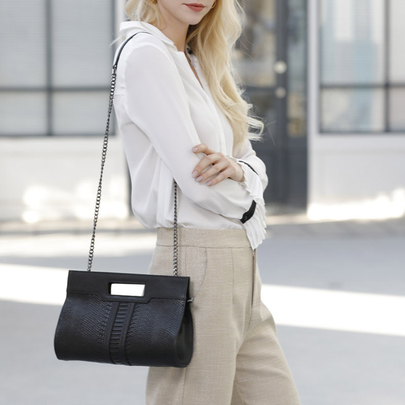 女2020新款真皮手拿包手提小包 丝芙伦女士包袋