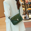 New style genuine leather large capacity crossbody small square bag for women