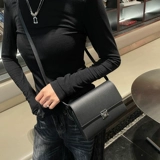 Кожаная сумка на одно плечо, элегантная летняя сумка через плечо, популярно в интернете, из натуральной кожи