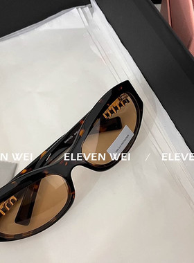 未来骑行猫眼墨镜太阳镜女