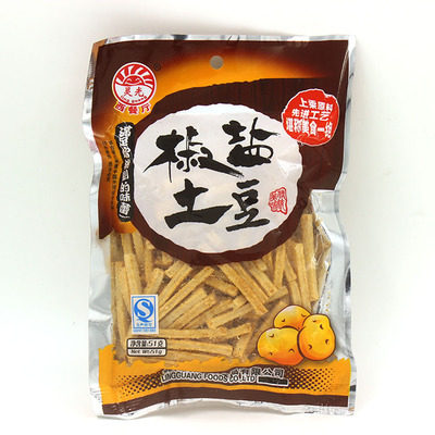 新品特惠灵光椒盐土豆条30袋*38g油炸脆薯条小零食休闲小吃大礼包