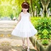 Váy bé gái mùa hè ngoại quốc bé trai trắng gạc váy hè 2019 váy công chúa trẻ em Hàn Quốc mới - Váy