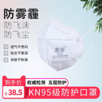 Monarchs G9521 ear belt folding mask anti-particulate matter anti-dust and anti-fog smog protective mask