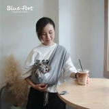 Blueport Pet Light Mesengers маленькая собака Йоркксия из рюкзака Four Seasons Universal Cat and Dog Bag