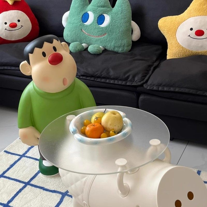 胖虎摆件办公室桌面创意装饰品玄关客厅家居饰品呆萌可爱动漫公仔,淘宝优惠券,粉丝福利购,淘宝优惠卷