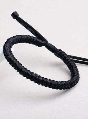 男女可金刚本命年大小调节结红绳情侣手工转运手链绳红绳上岸编制