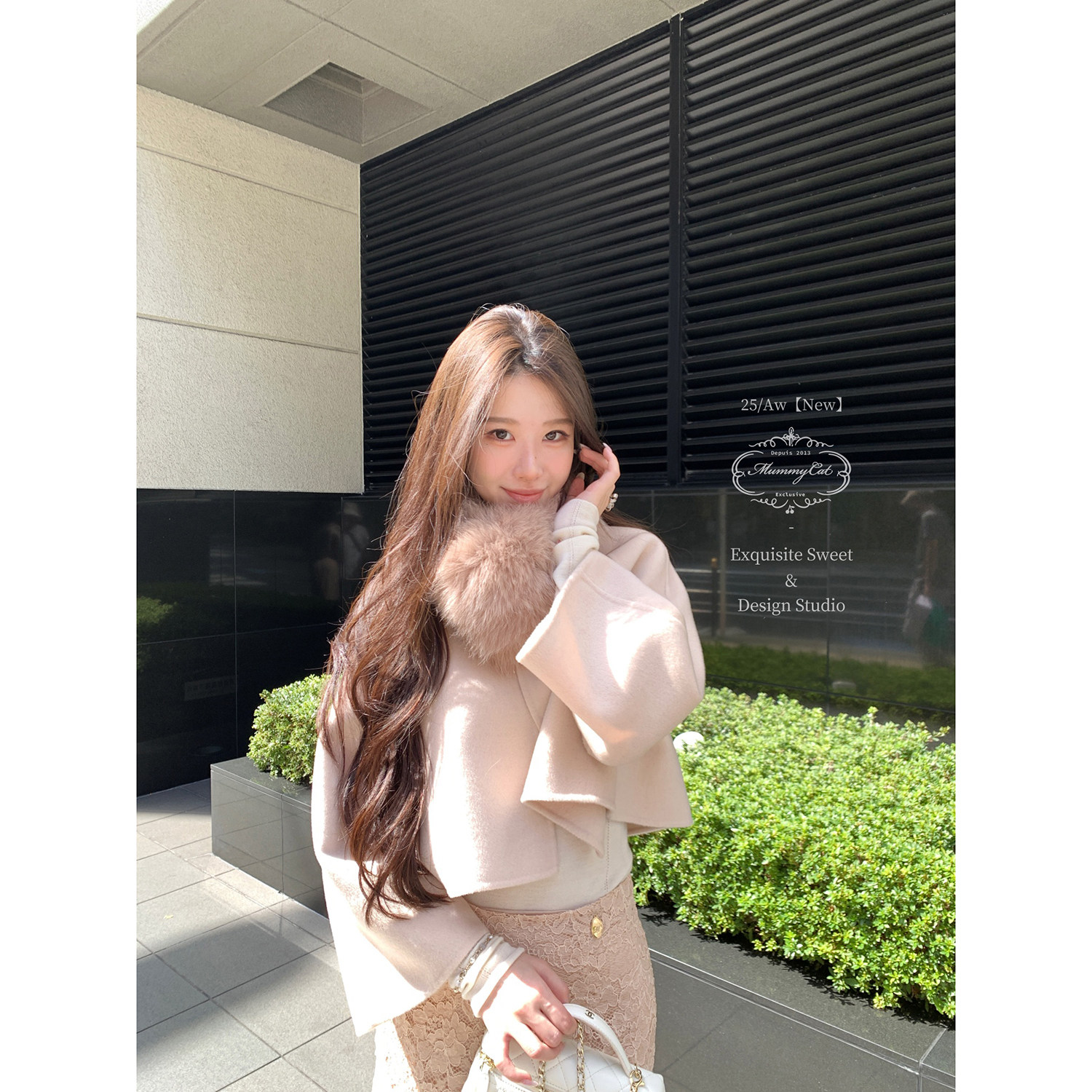 MummyCat下蛋喵【昭和情书】甜美日系10羊绒90绵羊毛毛呢斗篷外套,淘宝优惠券,粉丝福利购,淘宝优惠卷