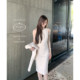 Temperament sleeveless pleated waist-packing hip dress