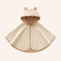 Baby cloak spring-autumn newborn baby outside hug by windproof children shawl small jacket blouse blouses male and female baby cloister