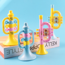 Childrens horn toy can blow out nursery babys puzzle early to teach small horn whistleblowing instrument gift