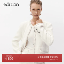 (New downfall of the annual goods festival) edition2023 autumn new short and small fragrant wind suit jacket EBC3COTT03