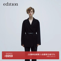 (Spring New Products New Downfall) P Series edition2024 wool cashmere double sided suit EBD1OVC002