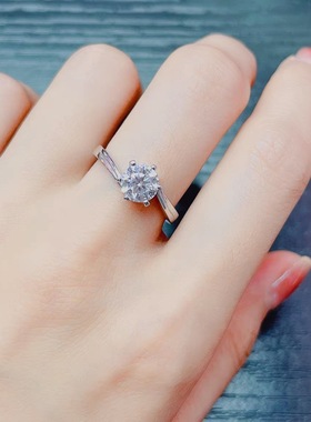 爆款钻戒曼妮工坊铂金