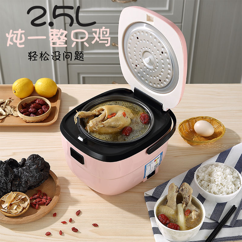 竞先电器专营店茁美电饭煲家用迷你智能小电饭锅小型1-2-3-4人多功能蒸煮饭自动1