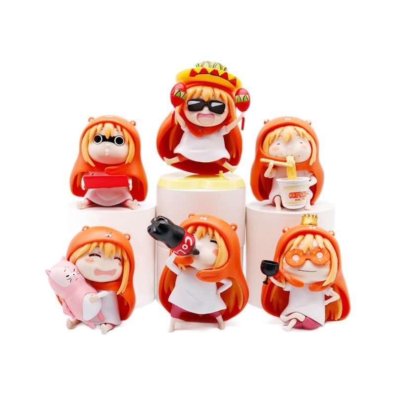 Xiaomianwumei chassis desktop ornaments dry rice man peripheral trendy toy claw machine cartoon animation series