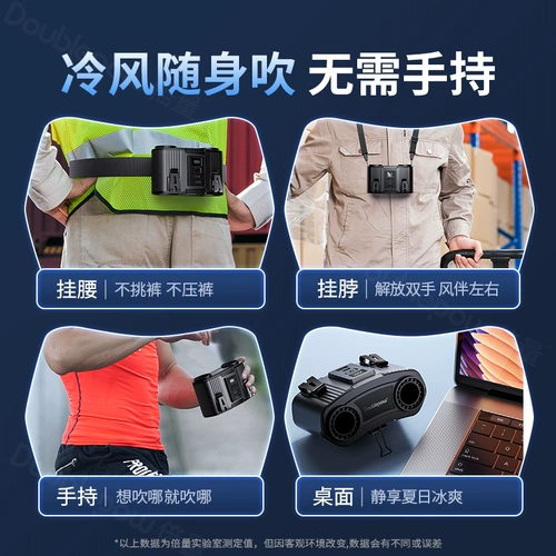 Национальная сертификация 3C] 2025 Новая талия вентилятора 2025 Новая летняя строительная площадка Портативная сильная охлаждаемая охлаждаем