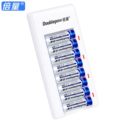 倍量 Умная батарея с зарядкой, быстрое зарядное устройство, вместительный и большой комплект, игрушка, камера, микрофон, литиевые батарейки, 5 размер, 7 размер, 5v