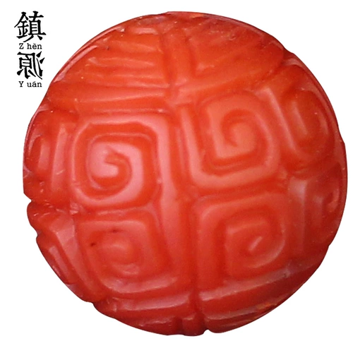 Натуральные красные резные агатовые бусины, браслет из бисера, четки из круглых бусин, аксессуар