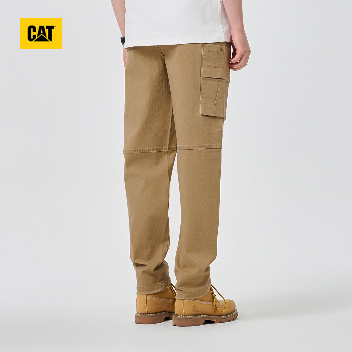 CAT卡特26春季新品男士复古工装直筒贴袋百搭工装长裤商场同款,淘宝优惠券,粉丝福利购,淘宝优惠卷