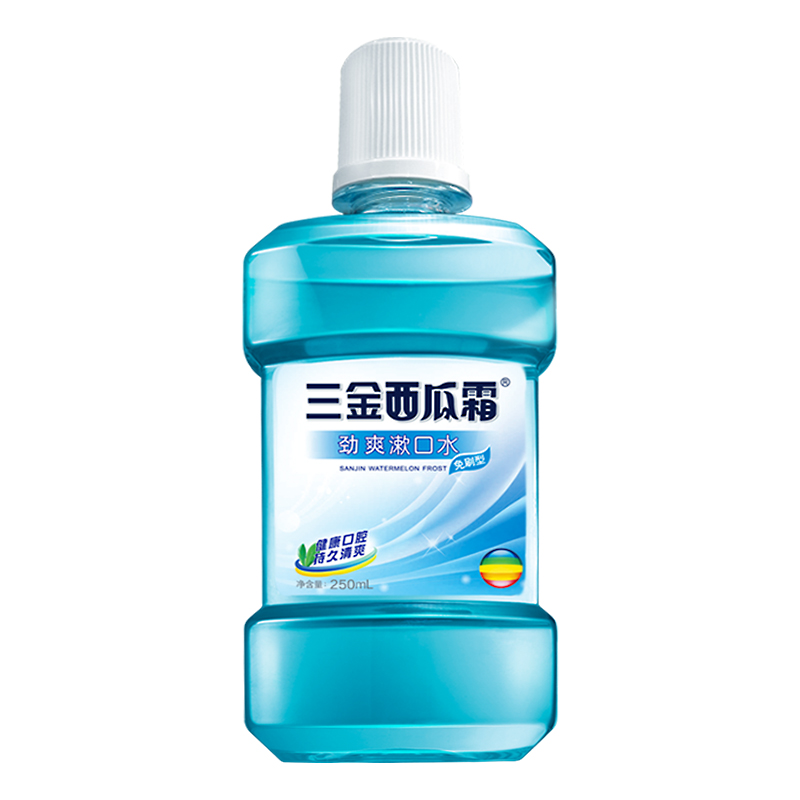 三金旗舰店三金漱口水杀菌抗菌男女口腔清洁除口臭漱口水便携装口腔护理漱口3