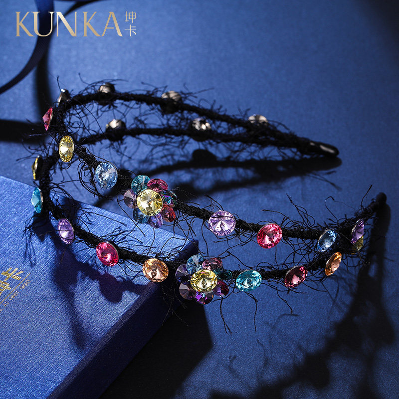 施华奥钻发箍 坤卡发饰