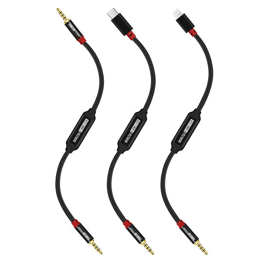 对录线内录3.5mm互录音频线双向转换器设备安卓Type c手机平板笔记本电脑声卡乐器麦克风直播转接头适用苹果