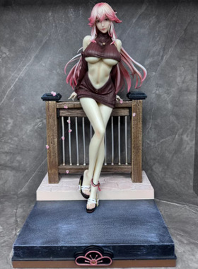 全款现货ABS环保材质 限量 站姿八重神子 二次元美少女动漫桌搭机